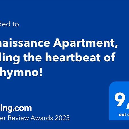 Renaissance Apartment, Feeling The Heartbeat Of Rethymno! Zewnętrze zdjęcie